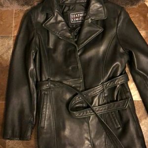 Womens Leather Limited Coat